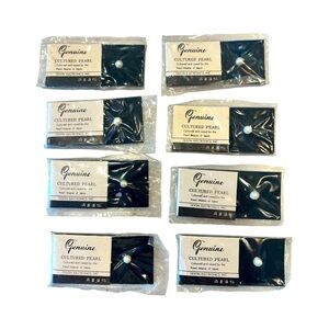 Genuine Cultured Pearl from Japan Set of 8